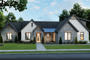 Farmhouse Exterior - Front Elevation Plan #1093-2