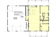 Barndominium Style House Plan - 2 Beds 2 Baths 1280 Sq/Ft Plan #430-419 Floor 
