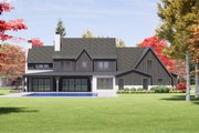 Tudor Style House Plan - 4 Beds 4.5 Baths 5032 Sq/Ft Plan #1096-2 