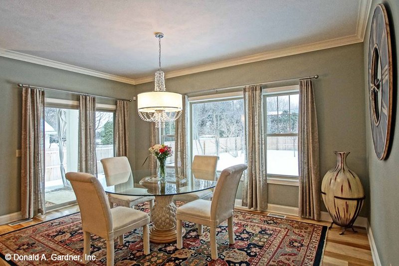 House Design - Interior - Dining Room for European House Plan #929-830 - 3 bed, 2.5 bath