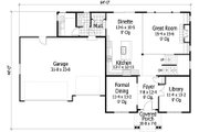 Farmhouse Style House Plan - 4 Beds 2.5 Baths 2600 Sq/Ft Plan #51-418 