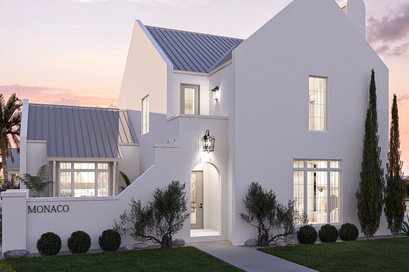 House Blueprint - Exterior - Other Elevation 5 for Beach House Plan #455-760 - 3 bed, 2.5 bath