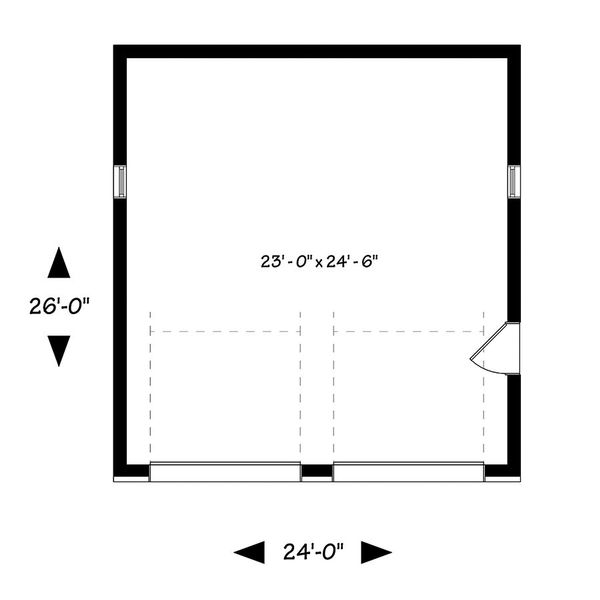 Home Plan - Contemporary Floor Plan - Main Floor Plan #23-2636