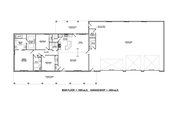 Barndominium Style House Plan - 3 Beds 3 Baths 1800 Sq/Ft Plan #1084-1 