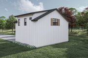 Barndominium Style House Plan - 1 Beds 1 Baths 1009 Sq/Ft Plan #455-501 
