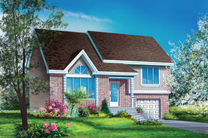 Traditional Exterior - Front Elevation Plan #25-2204