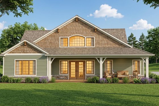 Exterior - Front Elevation for Cottage House Plan #1064-345 - 3 bed, 3 bath