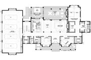 Southern Style House Plan - 4 Beds 3.5 Baths 4213 Sq/Ft Plan #928-378 