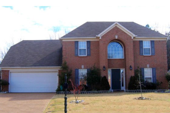 Exterior - Front Elevation for Traditional House Plan #81-13897 - 4 bed, 2.5 bath