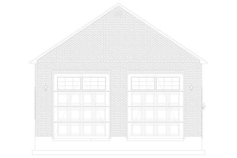 Architectural House Design - Exterior - Front Elevation 4 for Traditional House Plan #1060-85, 1 bath