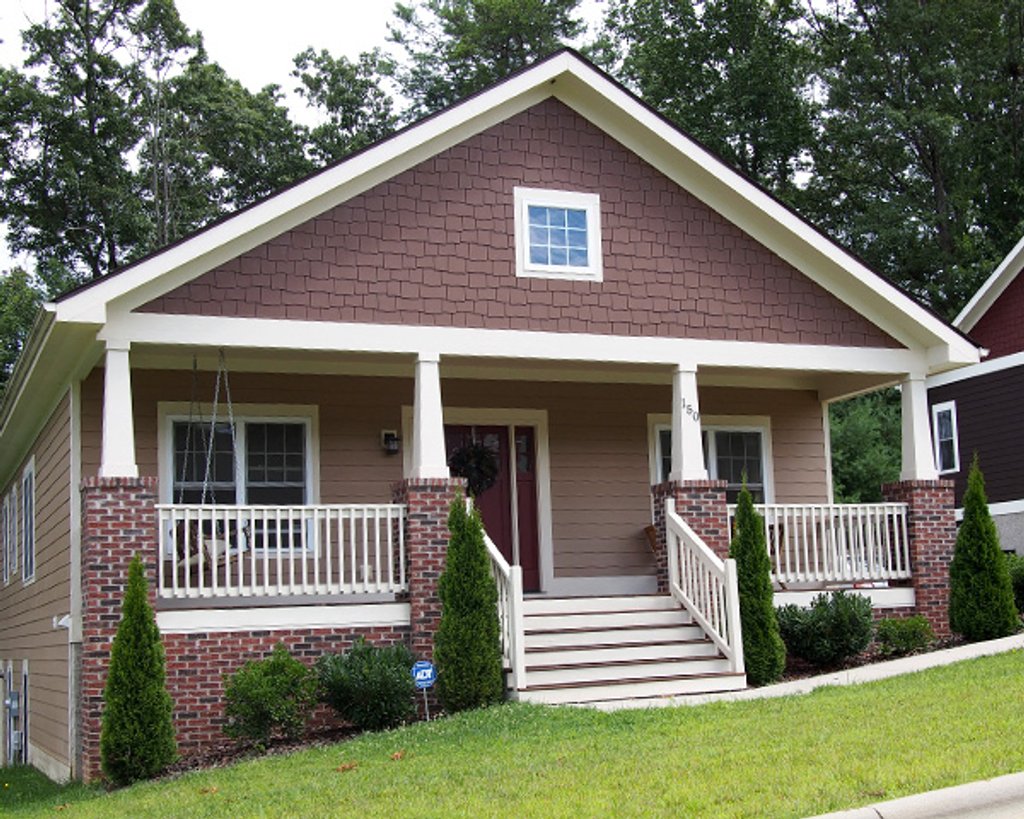 Craftsman Style House Plan - 3 Beds 2 Baths 1260 Sq/Ft Plan #461-4 ...