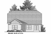 Bungalow Style House Plan - 2 Beds 2 Baths 1372 Sq/Ft Plan #70-898 