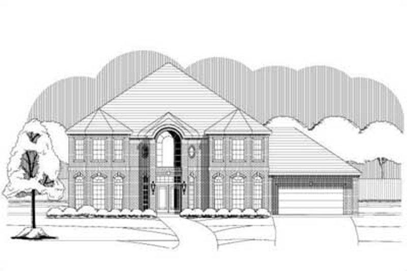 Traditional Style House Plan - 6 Beds 4 Baths 3918 Sq/Ft Plan #411-188