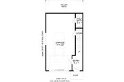 Contemporary Style House Plan - 1 Beds 1.5 Baths 646 Sq/Ft Plan #932-1030 