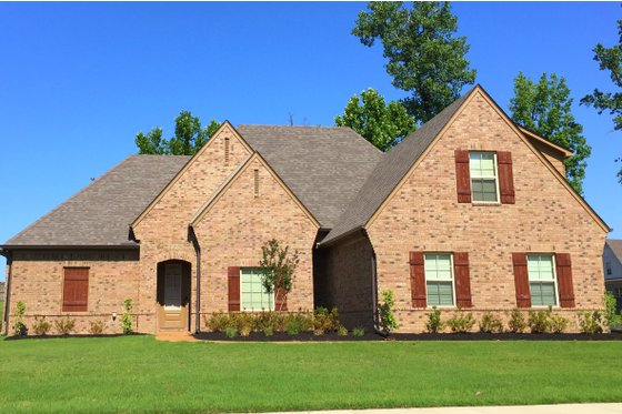 Exterior - Front Elevation 9 for Country House Plan #932-272 - 4 bed, 3 bath