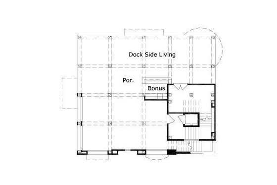 Floor Plan - Other Floor for Mediterranean House Plan #411-627 - 4 bed, 3 bath