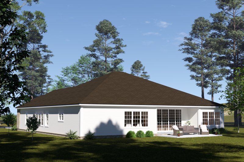 Home Plan - Exterior - Other Elevation 3 for Cottage House Plan #513-2409 - 4 bed, 3.5 bath