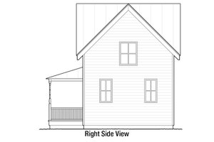 Exterior - Other Elevation 1 for Cottage House Plan #915-13 - 2 bed, 1.5 bath