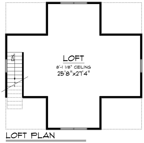 Traditional Floor Plan - Upper Floor Plan #70-1408