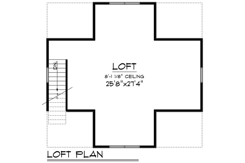 House Plan Design - Floor Plan - Upper Floor for Traditional House Plan #70-1408, 0 bath
