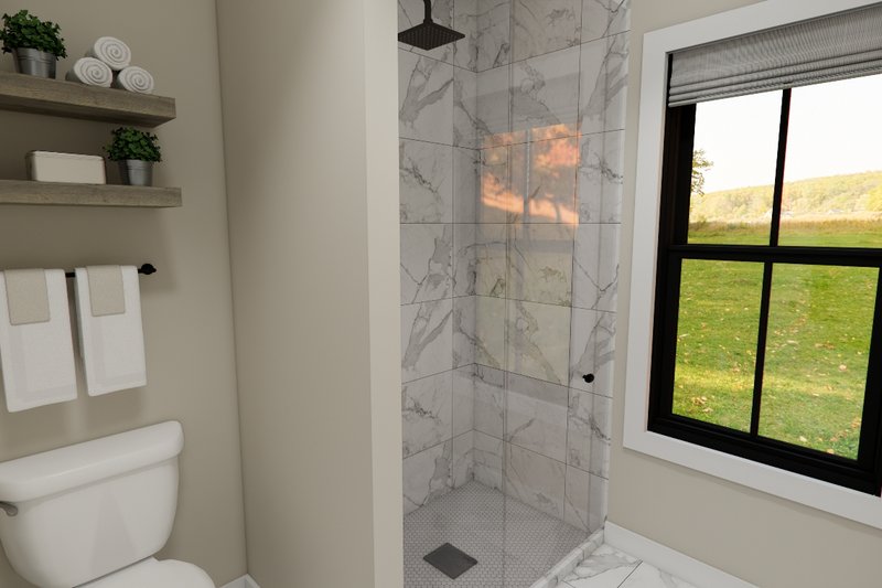 House Design - Interior - Master Bathroom for Farmhouse House Plan #51-1389 - 3 bed, 2.5 bath