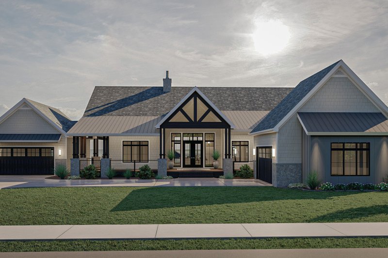 House Plan Design - Beach Exterior - Front Elevation Plan #455-294