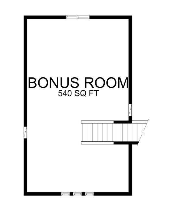 Architectural House Design - Craftsman Floor Plan - Upper Floor Plan #112-270