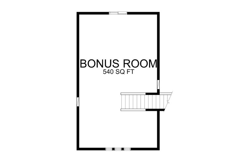 House Design - Floor Plan - Upper Floor for Craftsman House Plan #112-270 - 4 bed, 2 bath