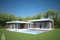 Modern Style House Plan - 3 Beds 2 Baths 1539 Sq/Ft Plan #552-2 Exterior - Other Elevation