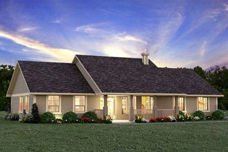 Home Plan - Photo for Ranch House Plan #427-6 - 3 bed, 2 bath