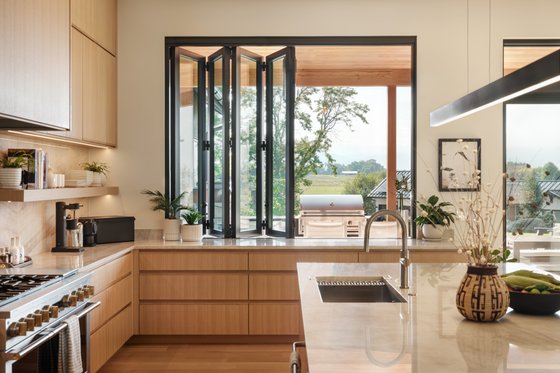 Interior - Kitchen for Contemporary House Plan #1042-25 - 4 bed, 4 bath