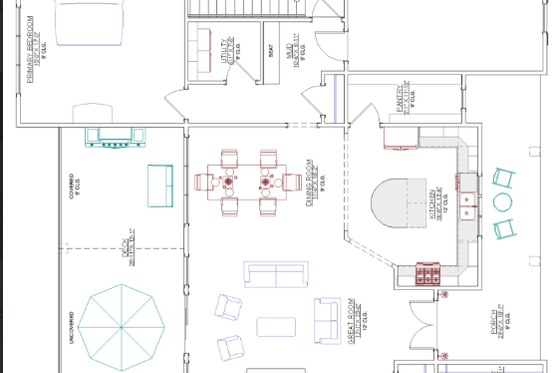 Photo 6 for Ranch House Plan #1109-33 - 3 bed, 2 bath