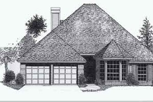Colonial Exterior - Front Elevation Plan #310-775