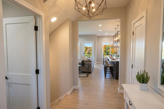 Interior - Entry for Farmhouse House Plan #51-1522 - 3 bed, 3.5 bath