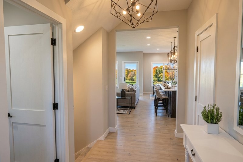 Home Plan - Interior - Entry for Farmhouse House Plan #51-1522 - 3 bed, 3.5 bath