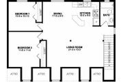 Traditional Style House Plan - 2 Beds 1.5 Baths 1032 Sq/Ft Plan #126-162 