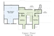 Traditional Style House Plan - 4 Beds 3 Baths 2458 Sq/Ft Plan #17-1178 Floor 