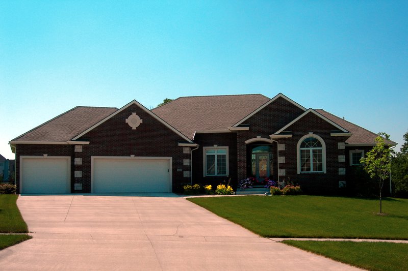 Dream House Plan - Exterior - Front Elevation 4 for European House Plan #20-1282 - 3 bed, 2.5 bath