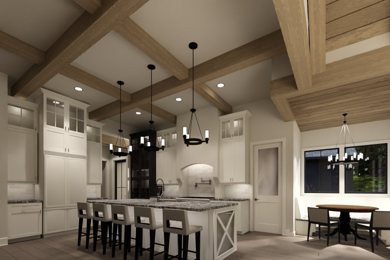 Home Plan - Interior - Kitchen for Tudor House Plan #1069-37 - 2 bed, 2.5 bath