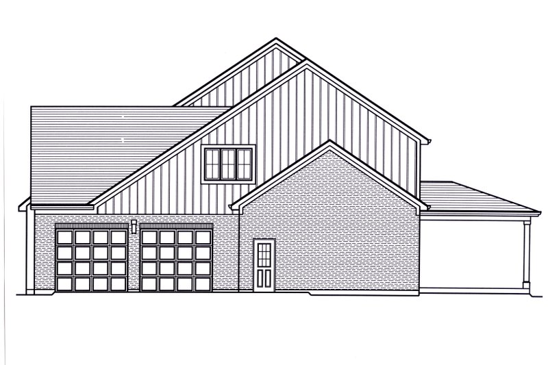 Home Plan - Exterior - Other Elevation for Farmhouse House Plan #46-922 - 4 bed, 3.5 bath