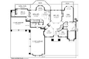 Ranch Style House Plan - 2 Beds 2.5 Baths 3214 Sq/Ft Plan #70-1142 