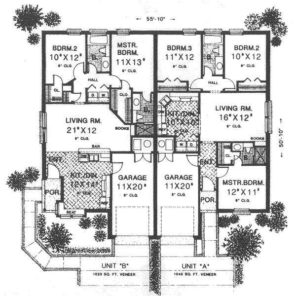 Traditional Floor Plan - Main Floor Plan #310-434