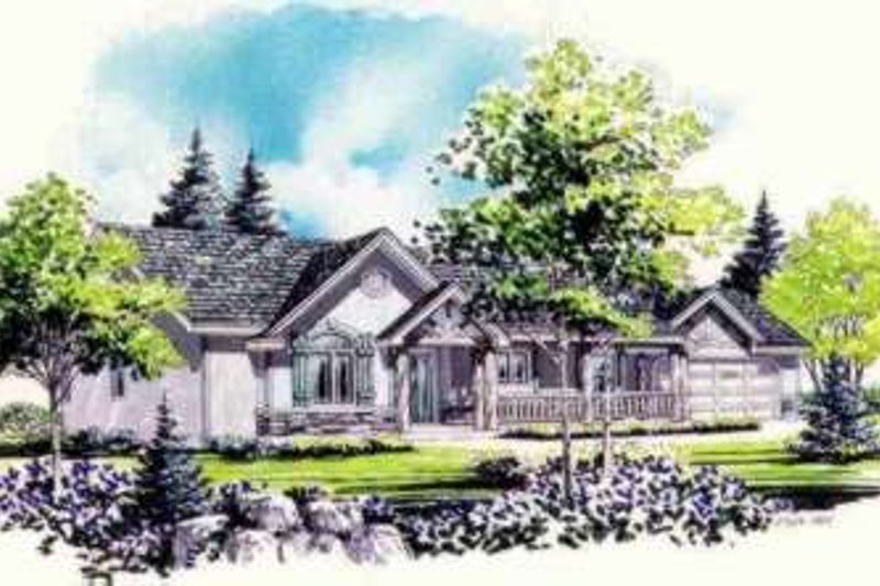 Traditional Style House Plan - 5 Beds 3 Baths 3261 Sq/Ft Plan #308-243