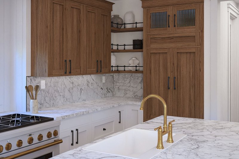 Dream House Plan - Interior - Kitchen 1 for Victorian House Plan #455-776 - 4 bed, 2.5 bath