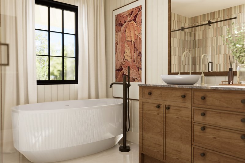 Dream House Plan - Interior - Bathroom for Farmhouse House Plan #23-741 - 3 bed, 1.5 bath