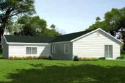 Ranch Style House Plan - 3 Beds 2 Baths 1348 Sq/Ft Plan #1-1202 