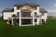 Country Style House Plan - 4 Beds 2.5 Baths 3052 Sq/Ft Plan #1116-35 Exterior 
