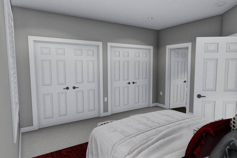 Dream House Plan - Interior - Master Bedroom 1 for Ranch House Plan #1060-42 - 3 bed, 2 bath