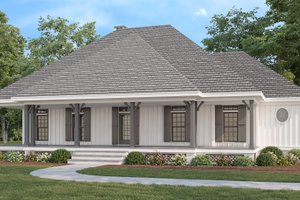 Home Plan - Farmhouse Exterior - Front Elevation Plan #45-638