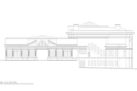 Exterior - Other Elevation 1 for Classical House Plan #119-164 - 5 bed, 6.5 bath